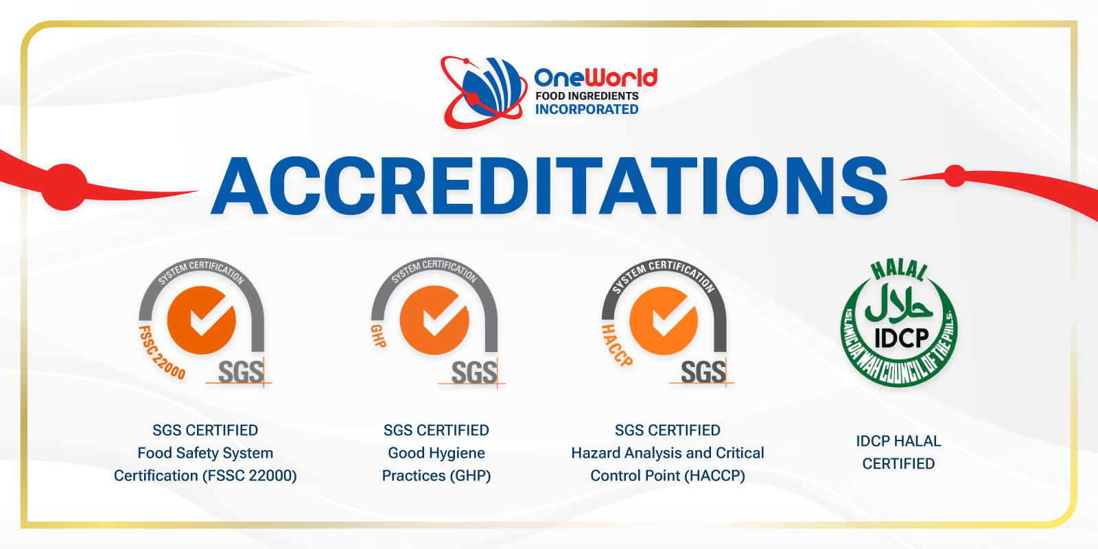 Accreditations